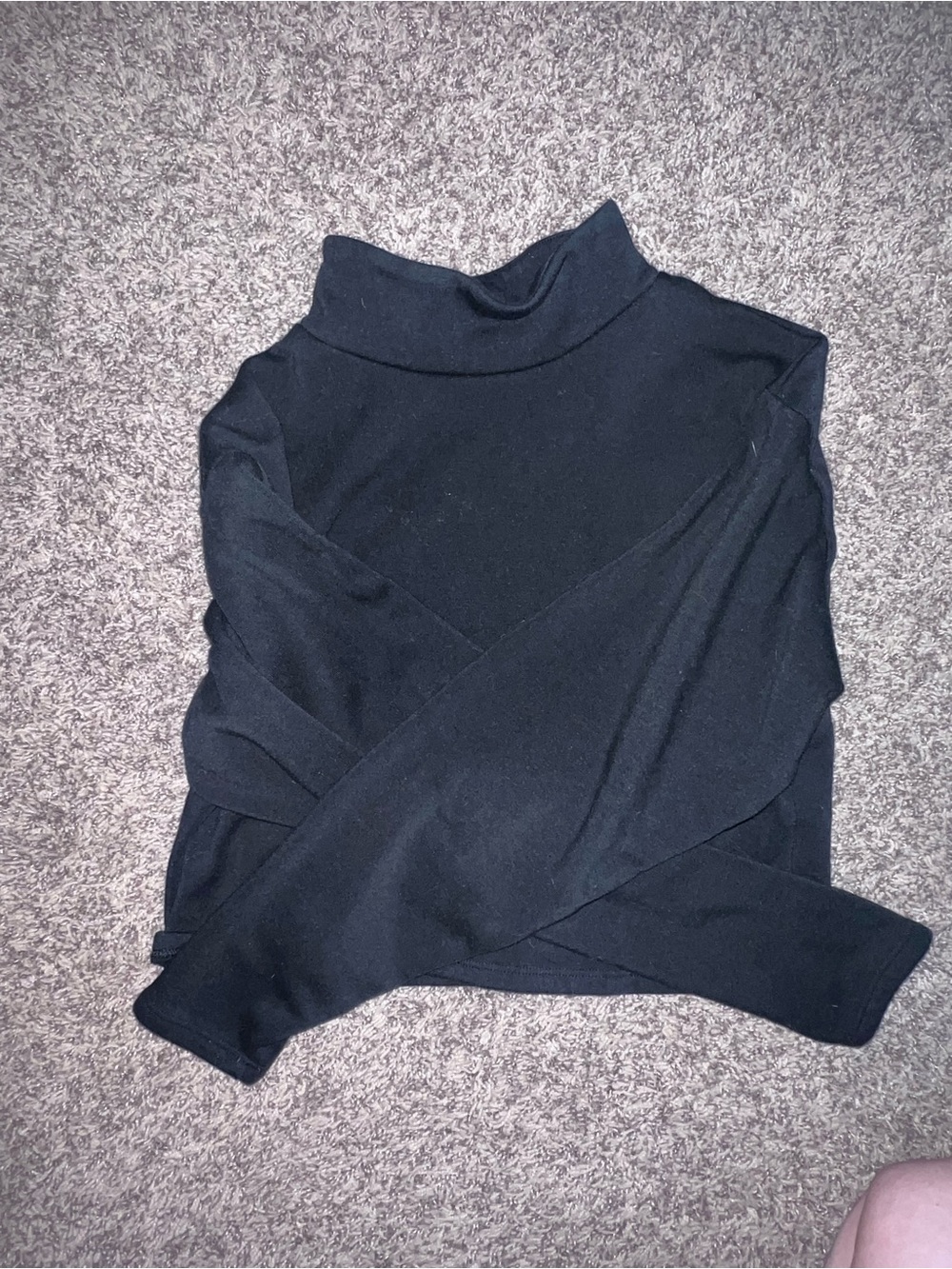 Express Black Turtleneck Sweater